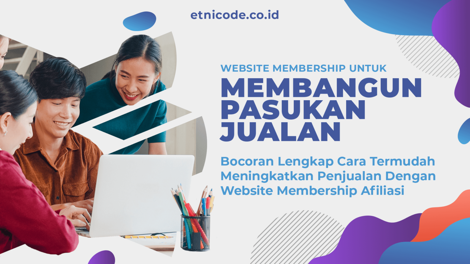 Pembuatan Website Kelas Online Membership Afiliasi