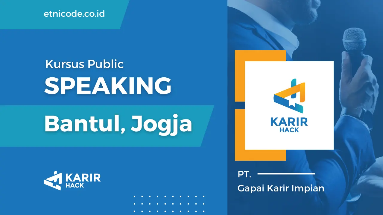 Kursus Public Speaking Bantul Yogyakarta Harga Termurah